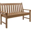 Komposit bænk teak