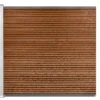 Komposithegn med 1 stolpe 173x180cm brun/alu