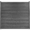 Komposithegn med 2 stolper 179x180cm antracitgrå/grå