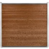 Komposithegn med 2 stolper 179x180cm brun/alu