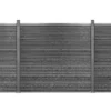 Komposithegnsæt 526x164cm antracitgrå