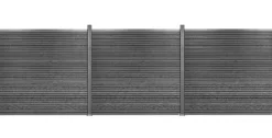 Komposithegnsæt 526x164cm antracitgrå
