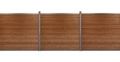 Komposithegnsæt 526x164cm brun