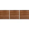 Komposithegnsæt 526x180cm brun/alu