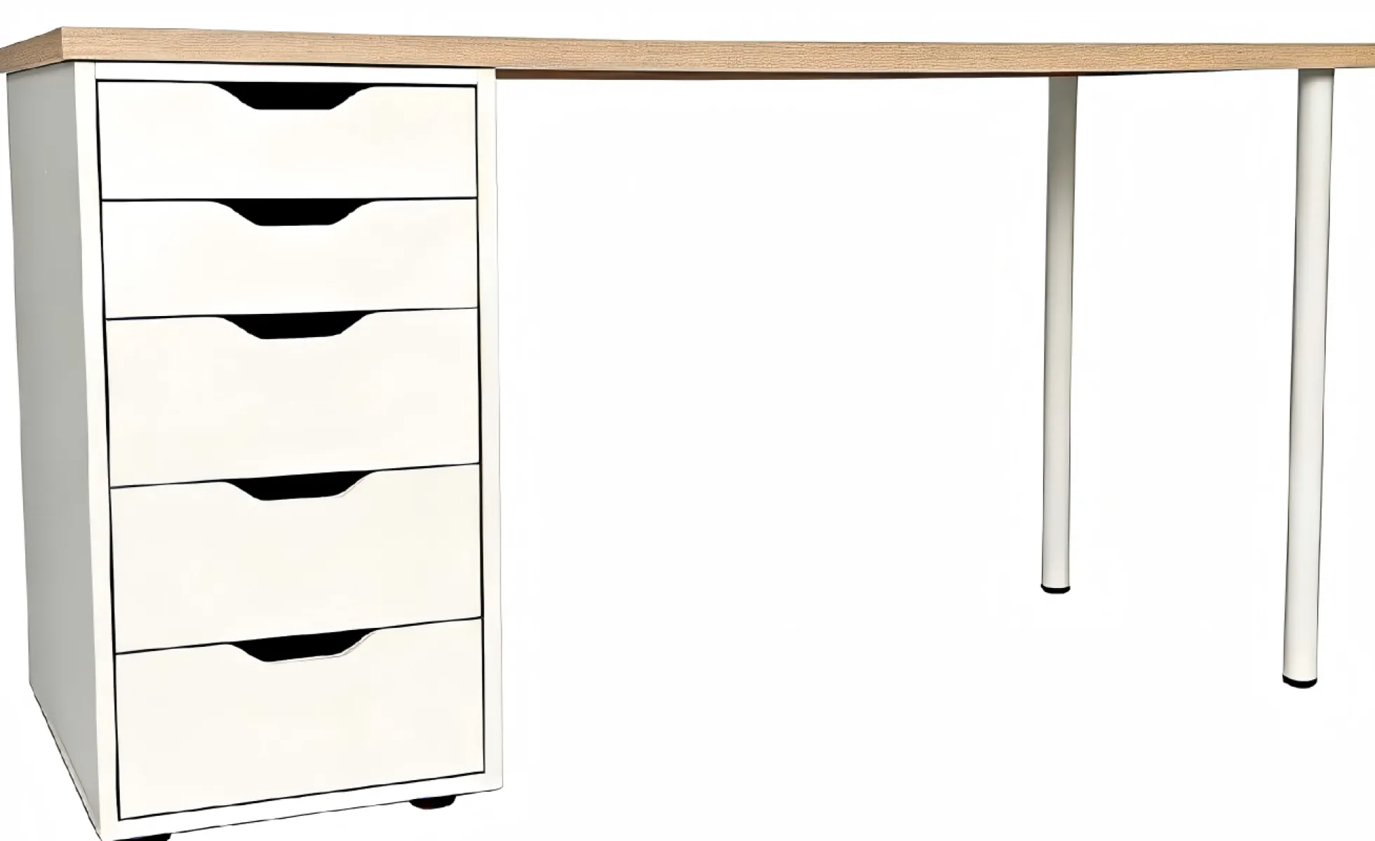 Kristiansund hvid 140x59x73cm