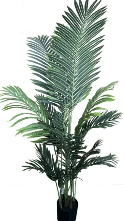 Kunstig Areca silke palmetræ 140cm
