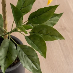 Kunstig Daturatræ orange 120 cm