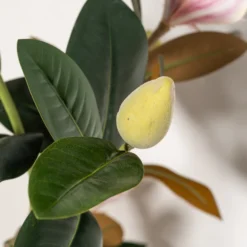 Kunstig magnolia-blomstertræ 120 cm