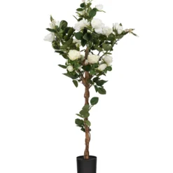 Kunstig Rosetræ hvid 120 cm