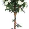Kunstig Rosetræ hvid 140 cm
