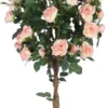 Kunstig Rosetræ lyserød 140 cm