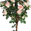 Kunstig Rosetræ lyserød 120 cm