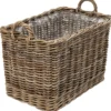 Kurv aflang med hjul 68x42x45cm