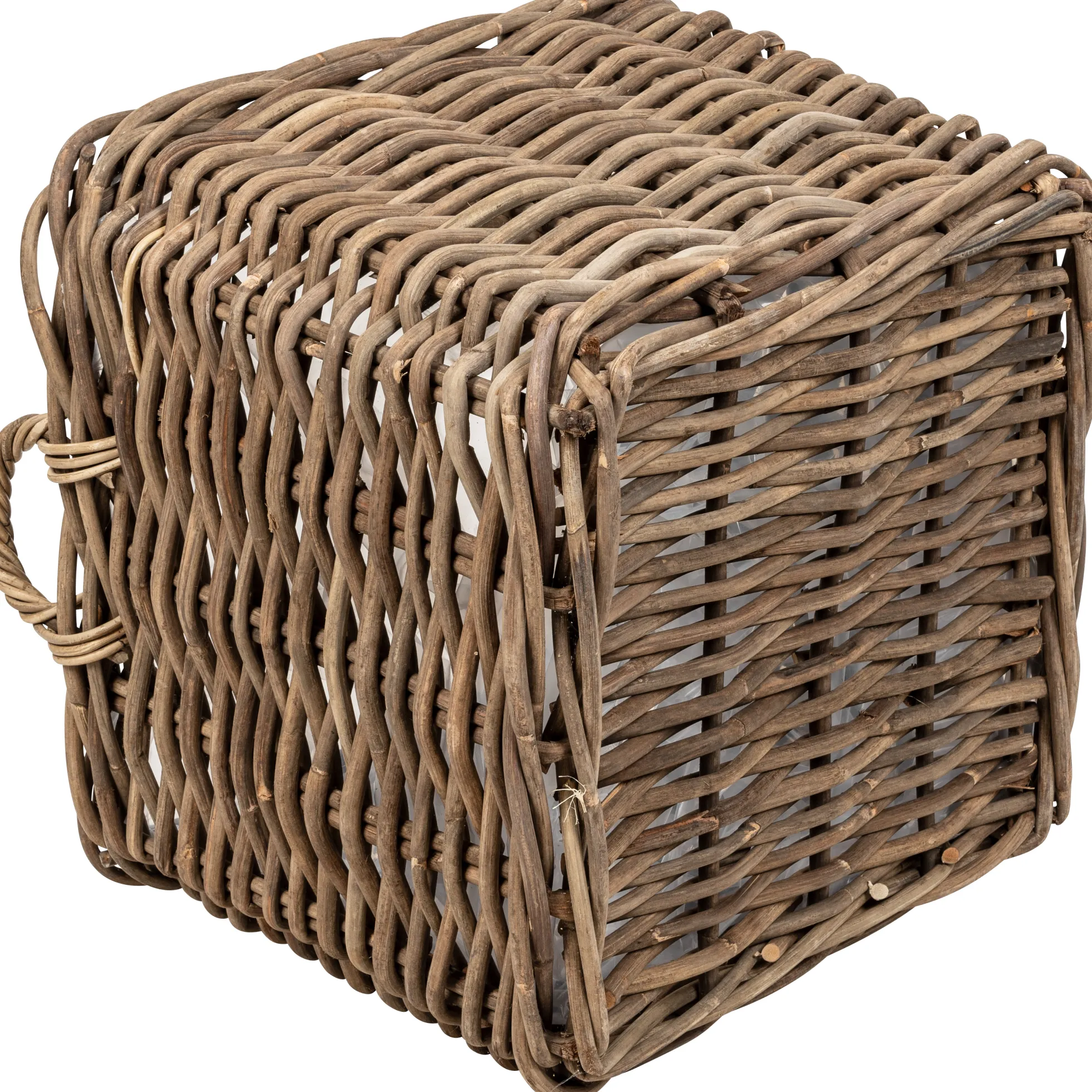 Kurv firkantet med håndtag 60x60x50cm