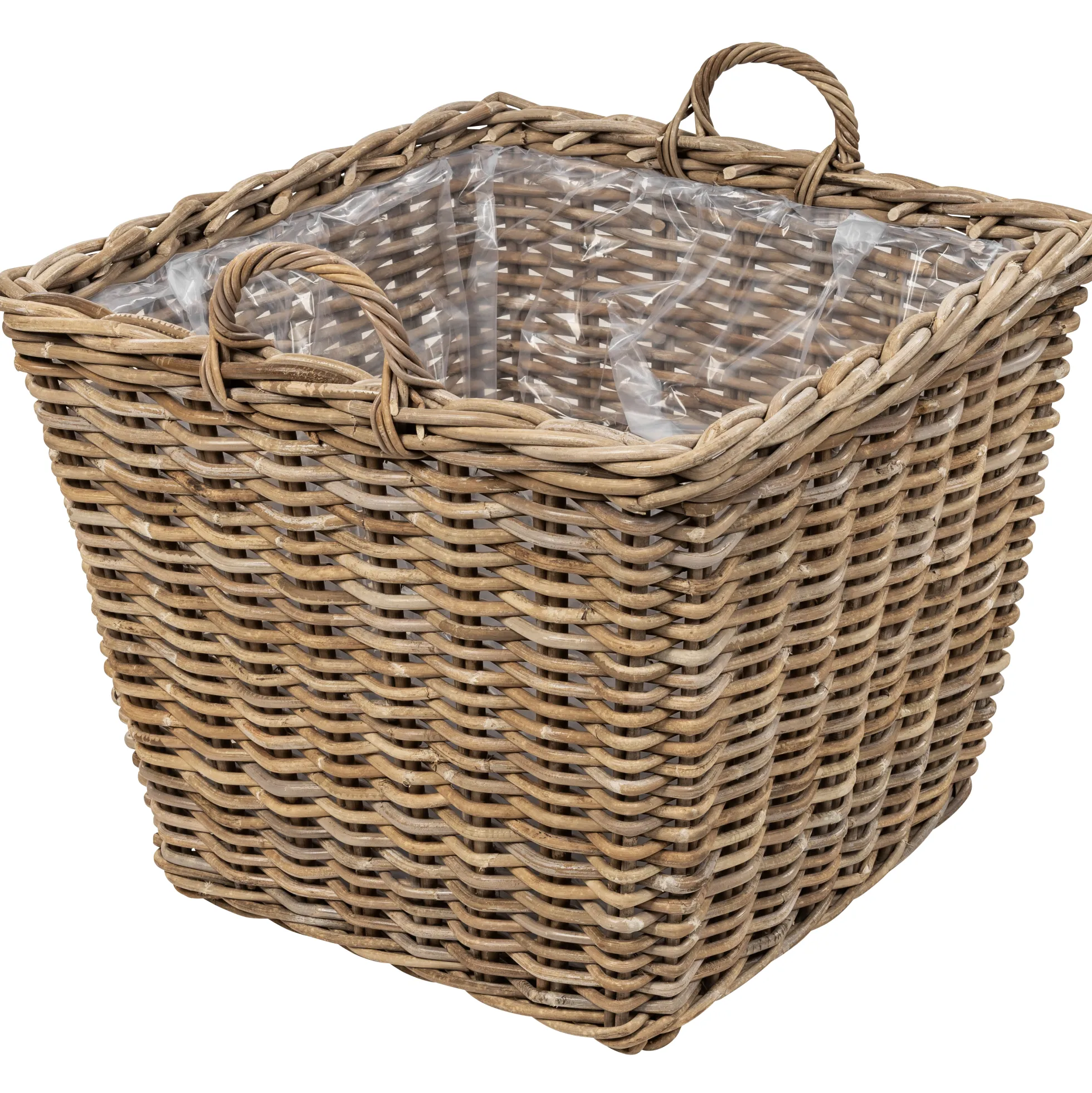 Kurv firkantet med håndtag 65x65x55cm