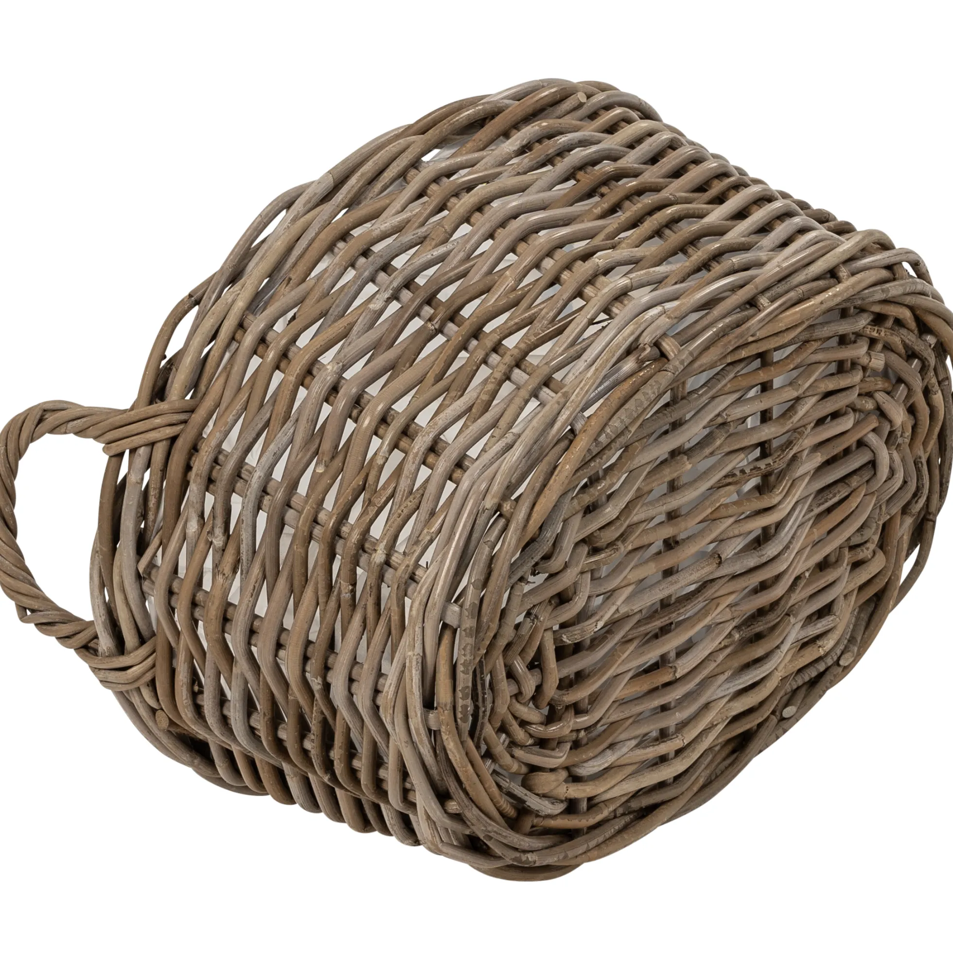 Kurv oval med håndtag 46x33x22cm