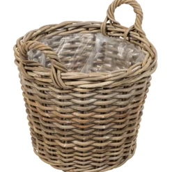 Kurv rund med håndtag ø38x45cm