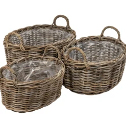 Kurvesæt oval med håndtag