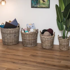 Kurvesæt rundt med håndtag