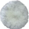 Lammeskindshynde hvid/sort ø34cm