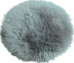 Lammeskindshynde mintgrøn ø34cm