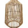 Lampeskærm natur kubu rattan ø38cm