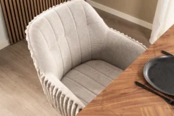 Laura med drejefunktion beige/sort