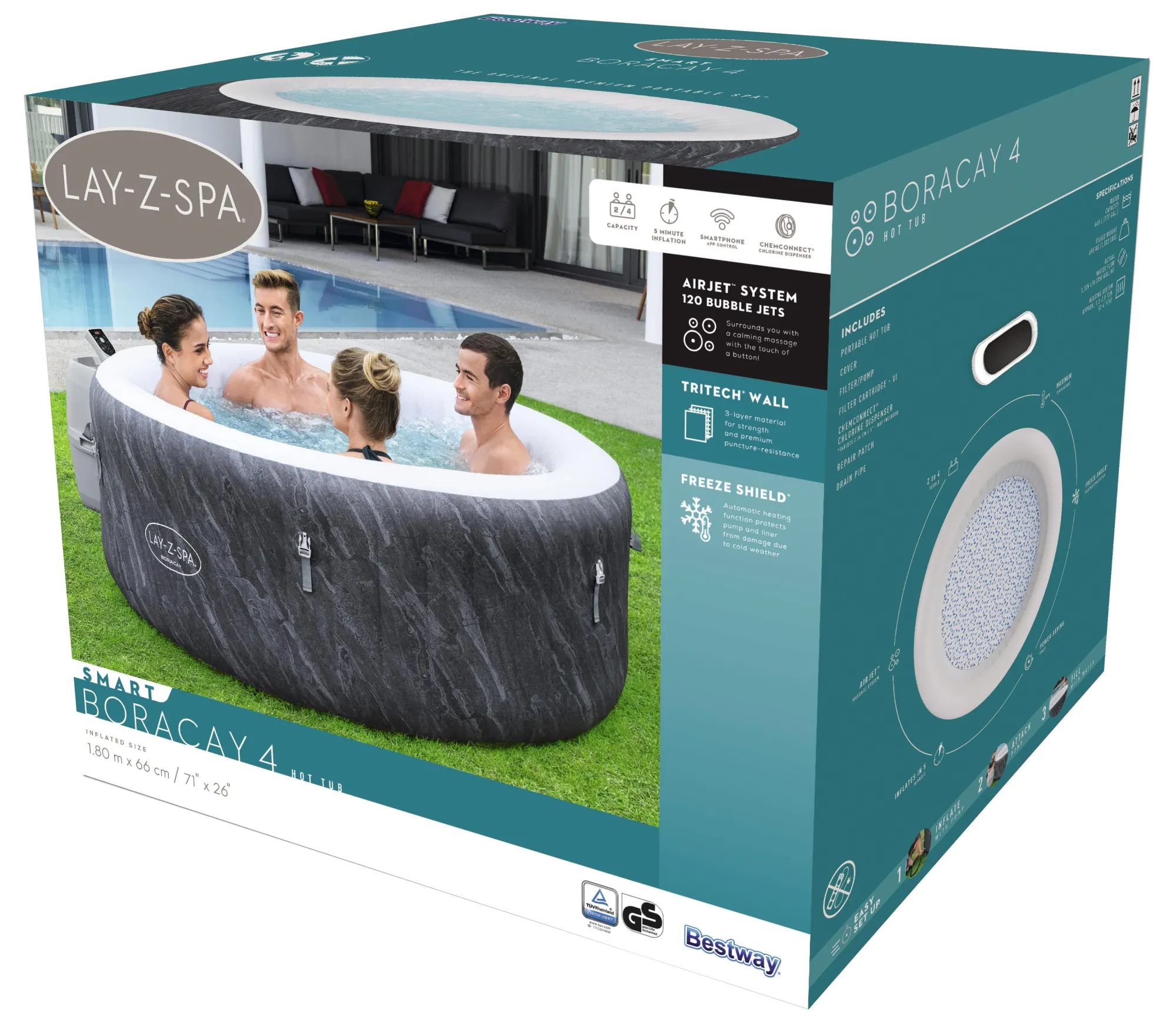 Lay-Z Spa Boracay Airjet