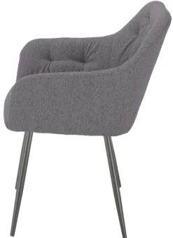 Lea stof grå