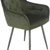 Lea velour mosgrøn