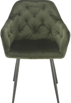 Lea velour mosgrøn