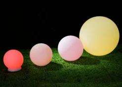 LED kugle genopladelig - 50cm IP68