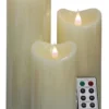 LED vokslyssæt ivory