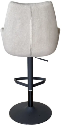 Lisa stof creme/sort