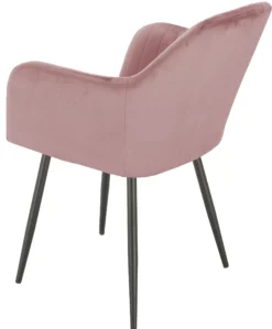 Liva velour rosa