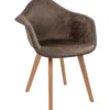 Lucas suede brun/natur