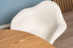 Lucas teddy hvid/natur