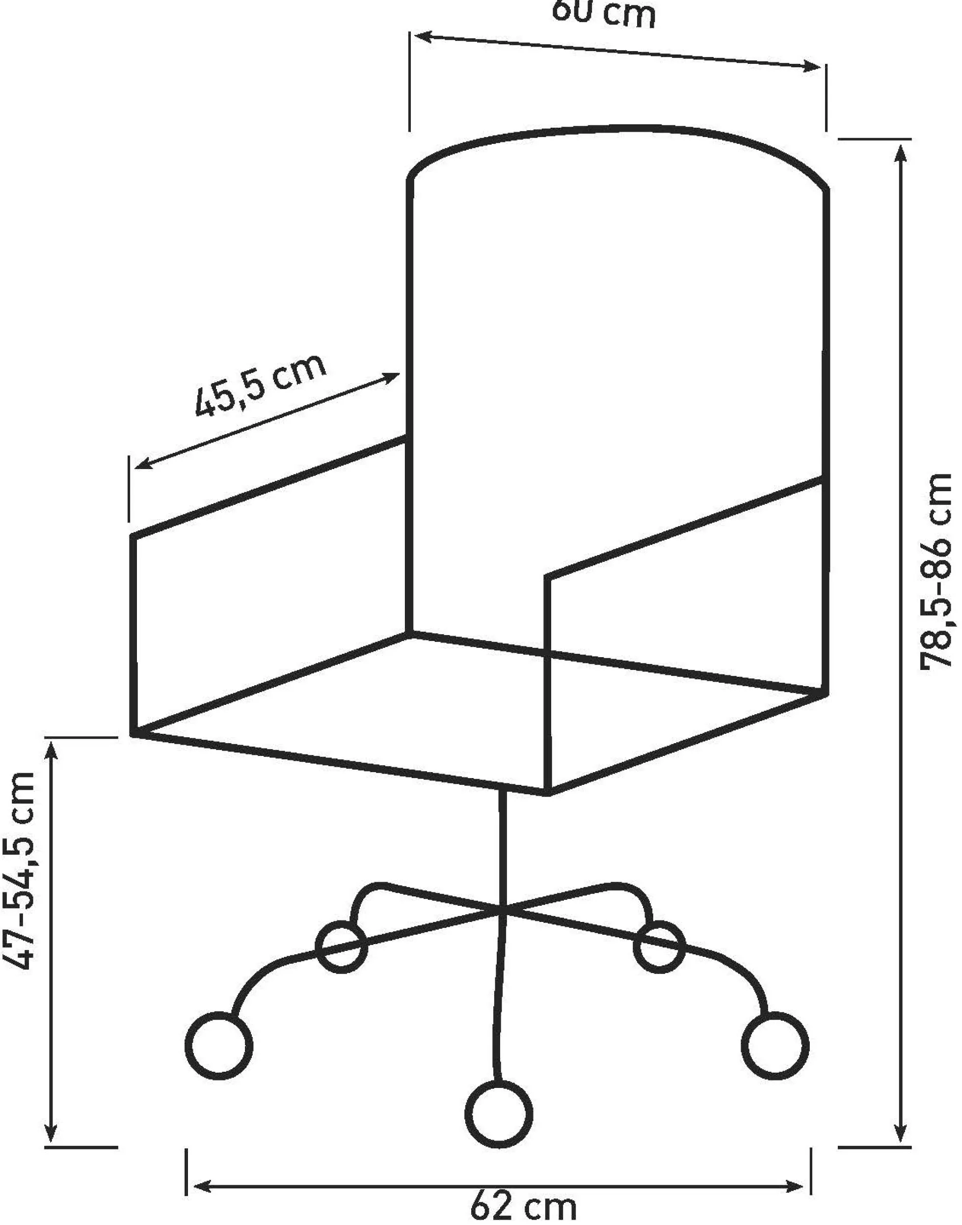Luca vaffelvævet sort/sort