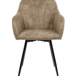 Lucy med drejefunktion suede beige