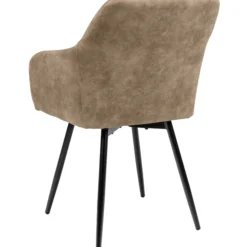 Lucy med drejefunktion suede beige