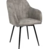 Lucy med drejefunktion suede grå