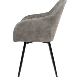 Lucy med drejefunktion suede grå