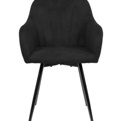 Lucy med drejefunktion suede sort