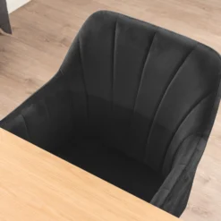 Lucy med drejefunktion velour sort
