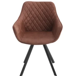 Malene suede brun