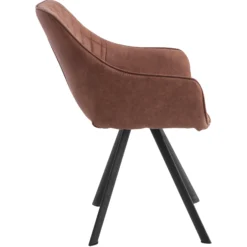 Malene suede brun