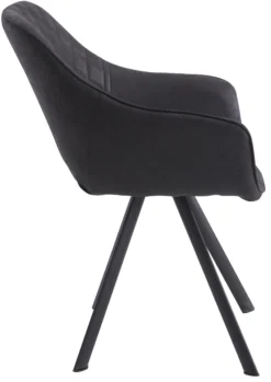 Malene suede sort