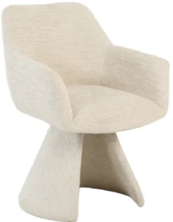 Marie med drejefunktion stof beige