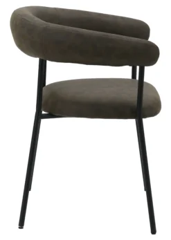 Mia suede mørkegrå