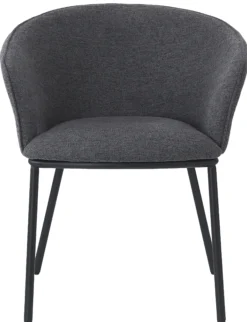 Mille stof mørkegrå